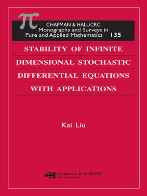 cover image of Stability of Infinite Dimensional Stochastic Differential Equations with Applications